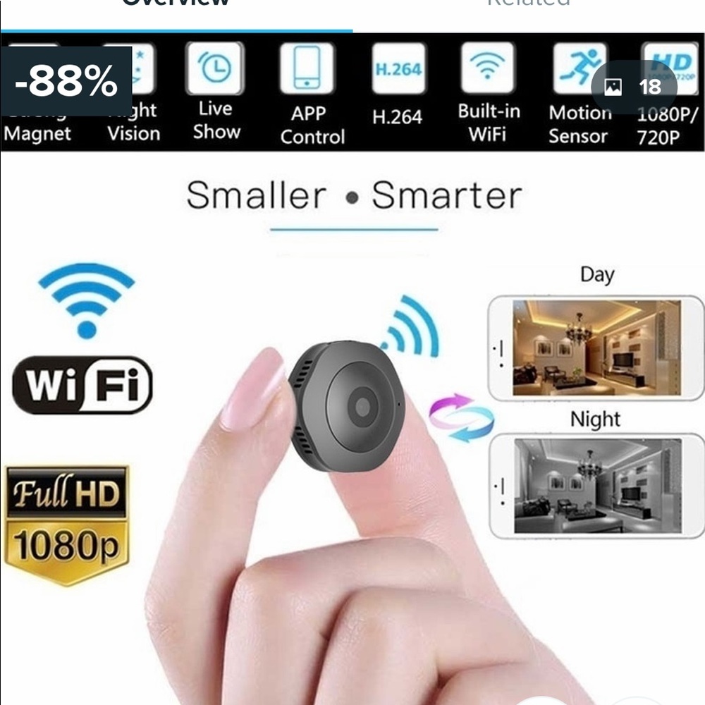 Night camera  shopping to you next day